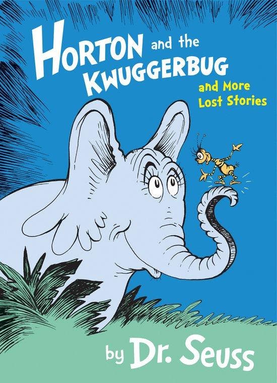 Horton and the Kwuggerbug and More Lost Stories Dr. Seuss, Livres, Langue | Anglais, Envoi