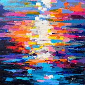 Isabel Tapias T - Noche de verano XL. No reserve. Obra