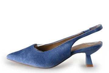 Manfield Slingbacks in maat 38 Blauw, Vêtements | Femmes, Verzenden