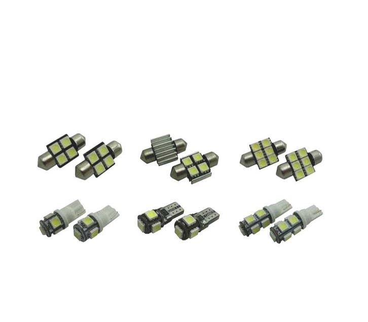 Kit 8 Ampoules Led Intérieur Pour Honda Accord 98-02, Auto-onderdelen, Verlichting, Verzenden