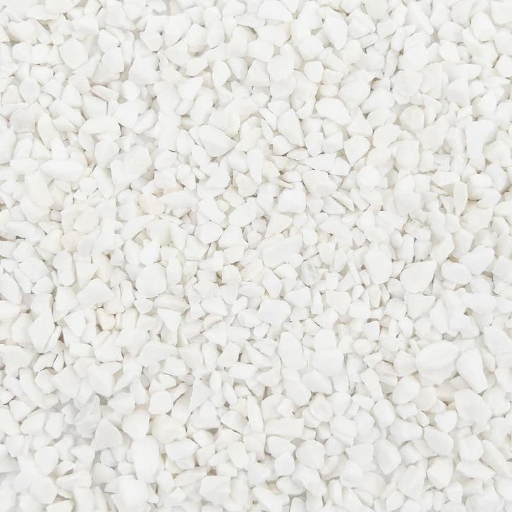 Gekleurde Steentjes 2-3mm - Granulaat - WIT - Bodembedekk..., Tuin en Terras, Planten | Tuinplanten, Ophalen of Verzenden