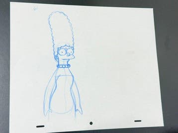 Gracie Films (1992) - Originele tekenfilmtekening van Marge, Cd's en Dvd's, Nieuw in verpakking