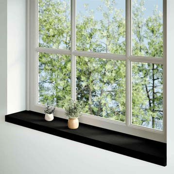 vidaXL Vensterbanken 2 st 160x20x2 cm massief eikenhout, Verzenden, Nieuw
