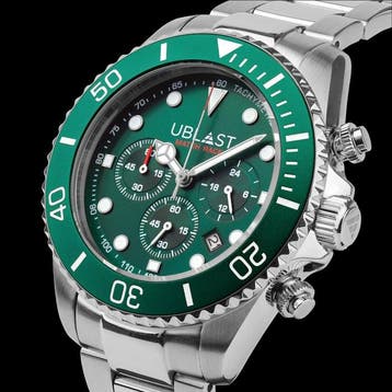 Ublast - Match Race Chronograph - UBMRC42GN - Heren - 2026, Nieuw