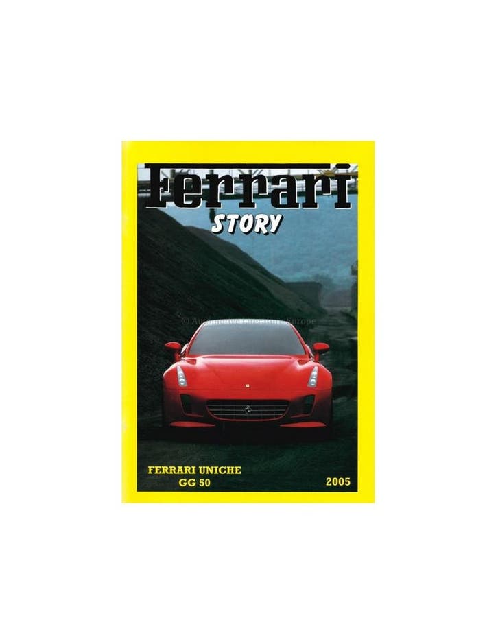 2005 FERRARI STORY UNICHE GG50 MAGAZINE ENGELS | ITALIAANS, Boeken, Auto's | Folders en Tijdschriften