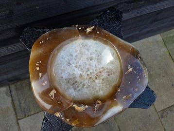 Saladier - Agate - Bol XL en agate cristal