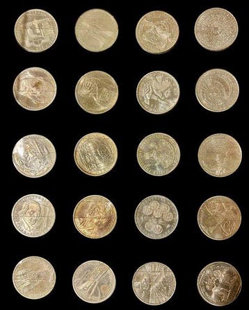 Duitsland, Bondsrepubliek Collection of silver coins
