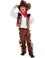 Cowboy luxe verkleedkleren kind, Ophalen of Verzenden, Nieuw