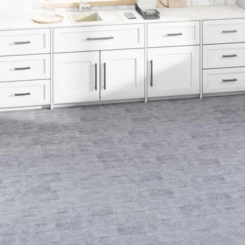 vidaXL Vloerplanken Cement Grijs 5,02 m² 36 st PVC, Verzenden