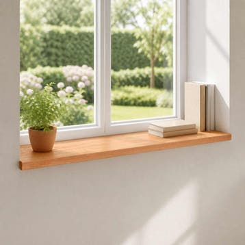 vidaXL Raamprofielen 2 st Gevoerd 120 x 25 x 2 cm Massief, Verzenden, Nieuw