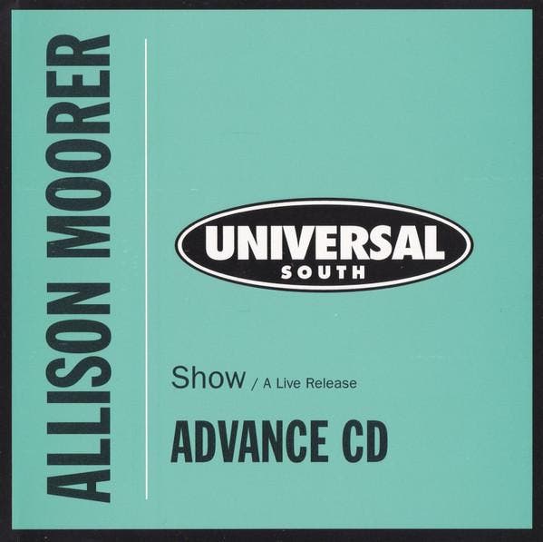 Allison Moorer - Show / A Live Release, Cd's en Dvd's, Cd's | Pop, Gebruikt, Verzenden
