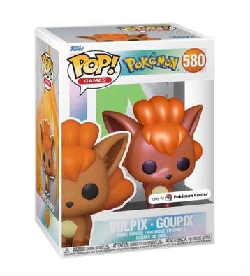 Funko Pop  Pokemon  Vulpix 580  only at Pokémon Centre, Verzenden, Nieuw