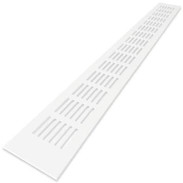 Ventilatiestrip aluminium LxH 600 x 60mm (G61-6006W), Verzenden, Nieuw