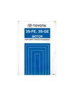 1990 TOYOTA MR2 3S-FE 3S-GE MOTOR WERKPLAATSHANDBOEK NEDER.., Ophalen of Verzenden