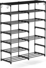 2dekans | ODADDY® Schoenenrek 7 Laags Dubbel - Schoenenkast, Huis en Inrichting, Kasten | Schoenenkasten, Ophalen of Verzenden