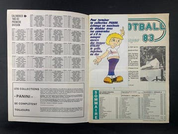 1982/83 Panini Original Panini Sticker Album Football 83, Nieuw