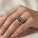 Ring - 9 kt. Geel goud - 4.50ct. tw. Opaal - Vintage, Nieuw