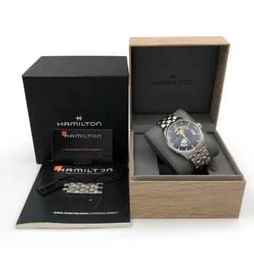 Hamilton - Jazzmaster Open Heart - H327050 - Homme - 2020 et, Nieuw