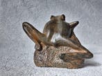 Pierre Chenet (XX-XXI) - sculptuur, La Grenouille sur sa