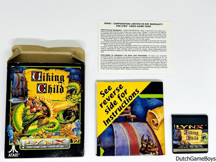 Atari Lynx - Viking Child, Consoles de jeu & Jeux vidéo, Consoles de jeu | Atari, Envoi