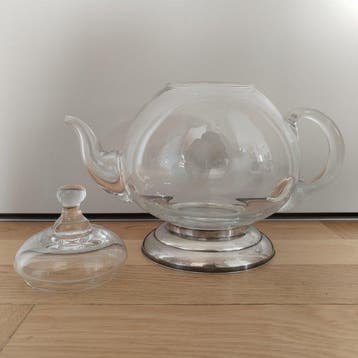 Pot à biscuits - Argent, Cristal