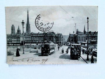 Frankrijk - Tramlijnen - Spoorweg - Chemin de Fer - Europa -