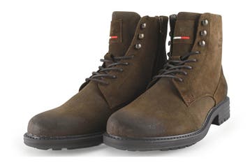 Pantofola dOro Veterboots in maat 42 Bruin, Kleding | Heren, Schoenen, Bruin, Verzenden, Boots, Zo goed als nieuw