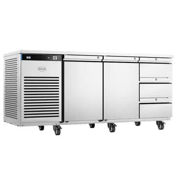 Koelwerkbank | EcoPro | Energiezuinig | 435L | 2 Deuren + 3, Verzenden