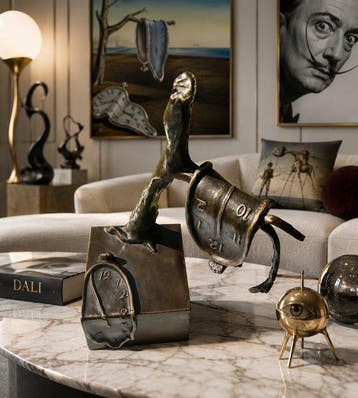 naar salvador dali - sculptuur, Surrealistische bronzen