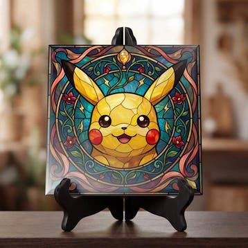 Kleury.art - [Ceramic Tile Art] The Golden Spark of Kanto”, Nieuw