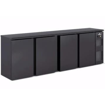 Barkoelkast | SB | 650L | Zwart | 0°C/+7°C | Geforceerd |, Verzenden