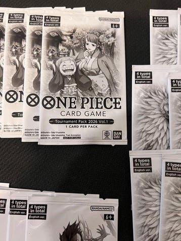 Bandai - 29 Booster pack - One Piece - Super lotto bustine, Hobby en Vrije tijd, Nieuw