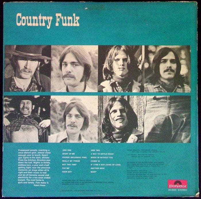 Country Funk - Country Funk (USA 1970 1st pressing LP) - LP, Cd's en Dvd's, Vinyl Singles