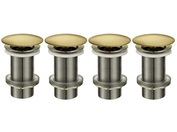 Veiling - 4x Beaux wastafelplug 1 1/4 lange schacht Lilas b, Bricolage & Construction, Sanitaire
