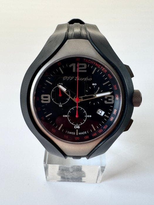 Porsche Design - 911 Turbo - Speed II Titanium Chronograph -, Bijoux, Sacs & Beauté, Montres | Hommes