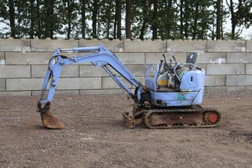 Veiling: Minigraver Yanmar VIO15-2A Diesel 9.3kW, Ophalen