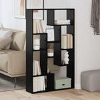 vidaXL Boekenkast Zwart Eiken 72 x 20 x 102,5 cm Bewerkt, Verzenden