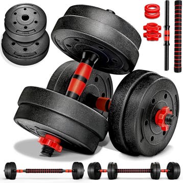 Dumbells set - Gewichten set - Halterset - Verstelbaar - 15, Sport en Fitness, Verzenden, Nieuw