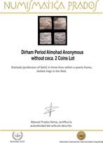 . Al Andalus - Almohad Anonymous. Dirham 1147-1269 A.D. (2