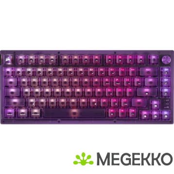 Corsair K65 Plus Wireless Atomic Purple, MLX Red, Qwerty US, Informatique & Logiciels, Claviers, Verzenden