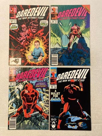Daredevil (1964) 19 comics in range #264 to 375 + Annuals.