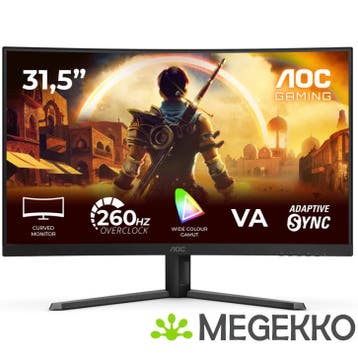AOC G4 C32G42ZE 31.5  Curved Full HD 260Hz VA Monitor, Verzenden, Nieuw