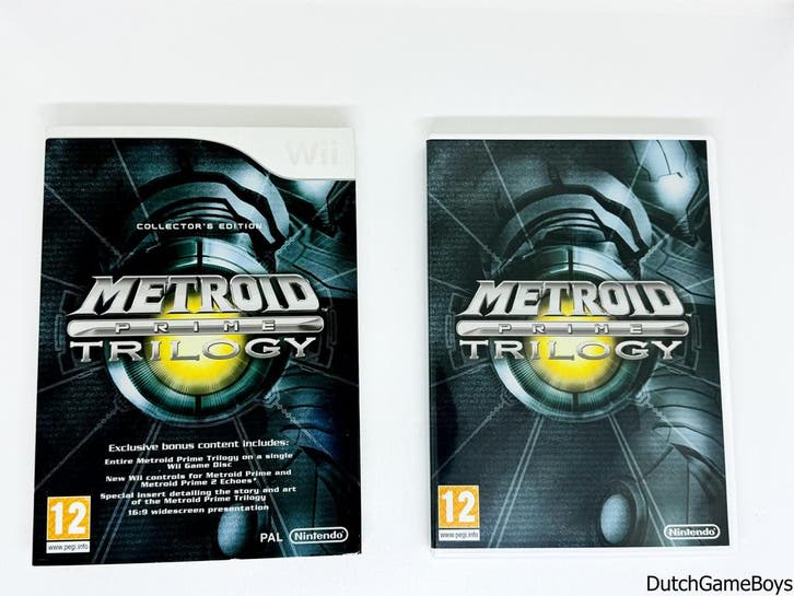 Nintendo Wii - Metroid Prime Trilogy - Collectors Edition -, Games en Spelcomputers, Games | Nintendo Wii, Gebruikt, Verzenden