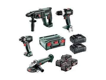 Veiling - Metabo combo set 5,2Ah 18V 4.4.2, Nieuw