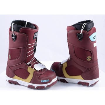 38 snowboard schoenen THIRTYTWO WOMENS PRION FT, dark red/g, Verzenden