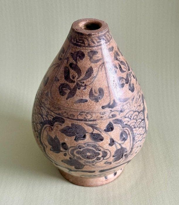 Vaas - Aardewerk, Porselein - China - Ming Dynastie, Antiek en Kunst, Antiek | Overige Antiek