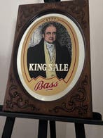 Panneau - Miroir publicitaire rare de Bass Kings Ale –