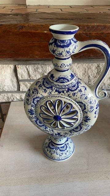 Boch Belgium - Vase en forme de bouteille - Amsterdam -