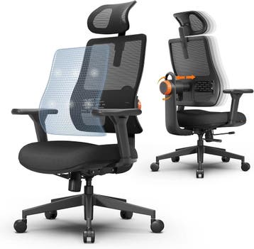 Ergonomische Bureaustoel -  Office Chair - Gamestoel - Volwa, Verzenden