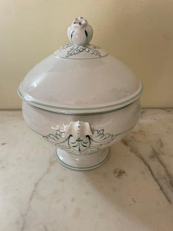 Richard Ginori - 1890-1920 - Soupière - Porcelaine, Antiquités & Art
